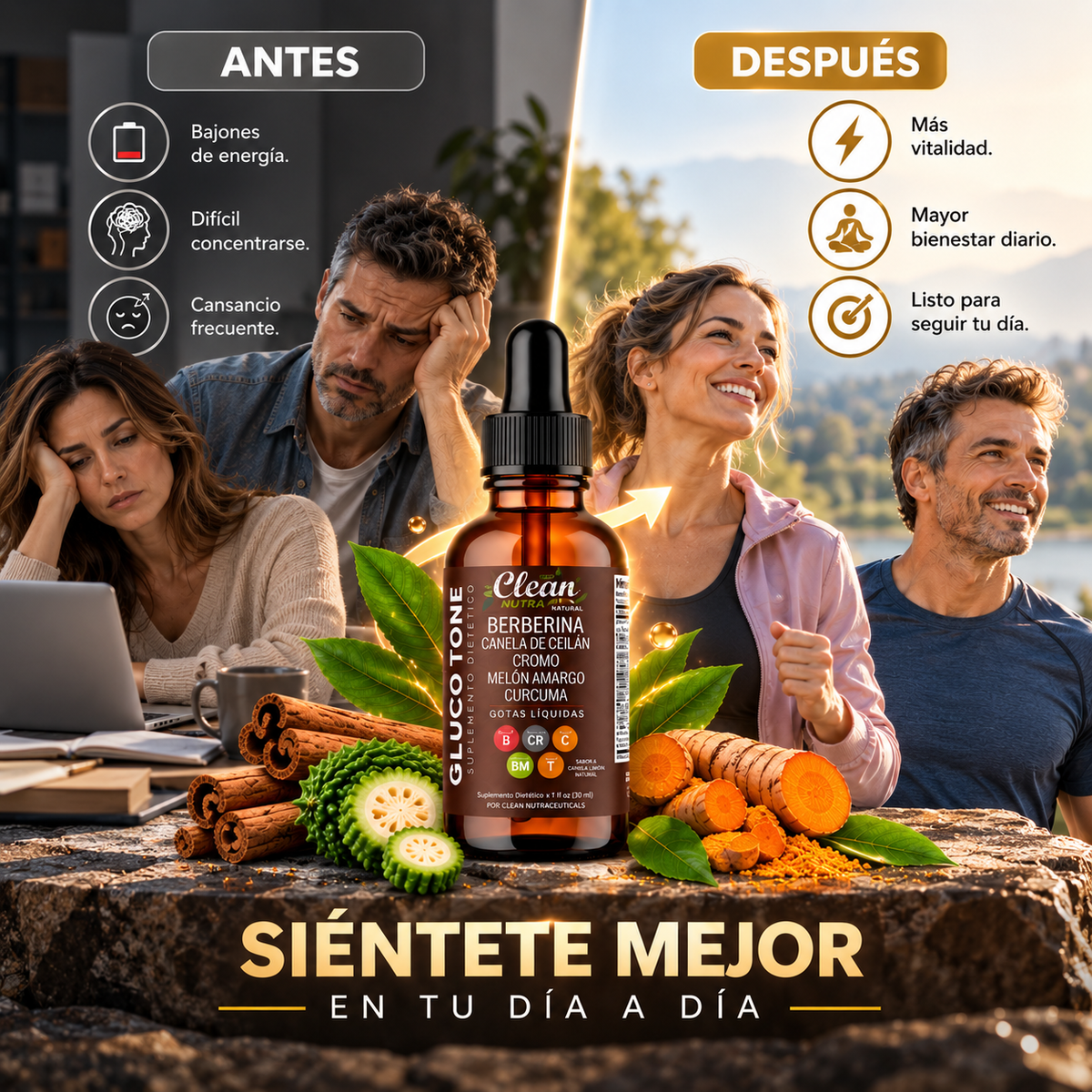 Gluco Tone | Berberina en Gotas